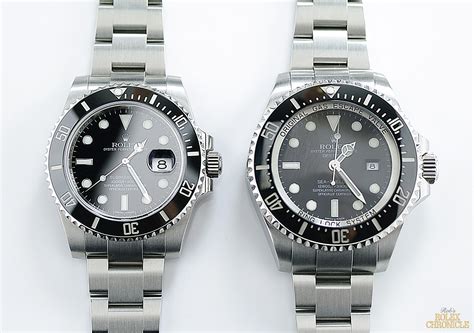 rolex deepsea vs sea dweller vs submariner